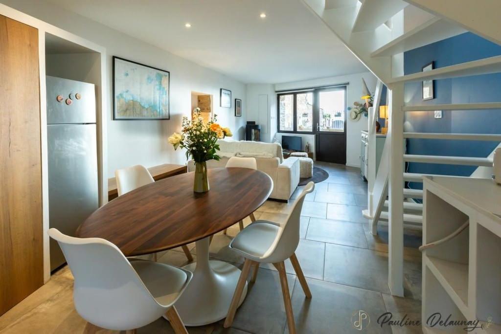 Ty Ar Mor Maison De La Mer, A 40 M De La Plage Saint-Michel-en-Grève Exteriér fotografie