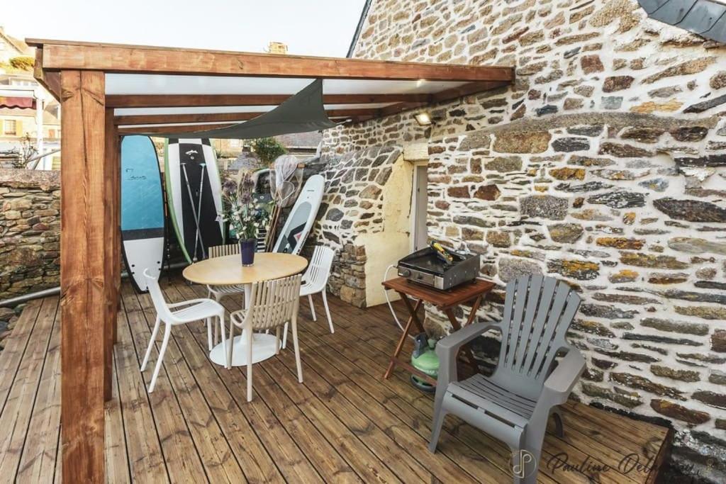 Ty Ar Mor Maison De La Mer, A 40 M De La Plage Saint-Michel-en-Grève Exteriér fotografie